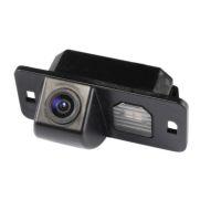 Камера заднего вида MyDean VCM-394C для установки в BMW 3, 5, X5, X6 (стекло) с линиями разметки