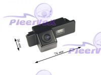 Pleervox PLV-CAM-PEG02 Цветная штатная камера заднего вида для автомобилей Peugeot 207CC, 308, 407, 408, 3008. Изображение 1