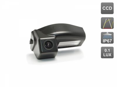 AVIS CCD штатная камера заднего вида с динамической разметкой AVS326CPR (#045) для автомобилей Mazda 2 2007 - 2014, Mazda 3 2003 - 2013