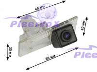 Pleervox PLV-CAM-HYN05 Цветная штатная камера заднего вида для автомобилей Hyundai I30 SW, Elantra 10-, I30 Hatch. Изображение 1