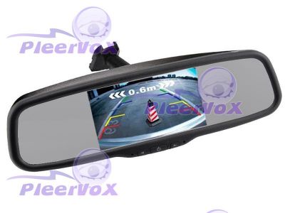 Pleervox PLV-MIR-50STC Зеркало заднего вида с LCD 5" монитором со штатным крепежом