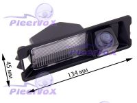 Pleervox PLV-AVG-REN01 Цветная штатная камера заднего вида для автомобилей RENAULT Logan, Sandero ночной съемки (линза - стекло). Изображение 1