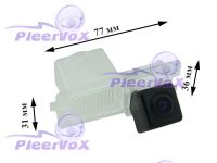 Pleervox PLV-AVG-SSY01 Цветная штатная камера заднего вида для автомобилей SsangYong Actyon, Actyon Sport, Kyron, Rexton ночной съемки (линза - стекло). Изображение 1