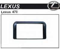 Переходная рамка со штатной магнитолы на 2 DIN для автомобилей LEXUS LX 4700, TOYOTA LC 100B (ДИЗЕЛЬ).