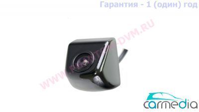 CarMedia CM-7507S-FR-PRO Black CCD-sensor Night Vision (ночная съёмка) передняя или задняя с линиями разметки отключаемые (Линза-Стекло) Цветная камера заднего вида (универсальная врезная)