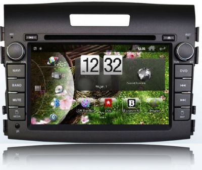 Штатное головное мультимедийное устройство DayStar DS-7073HD Android 2.3.4 inet для автомобиля Honda CR-V 2012- + ТВ-антенна Calearo ANT 71 37 121 (122) или штатная камера заднего вида (универсальная)