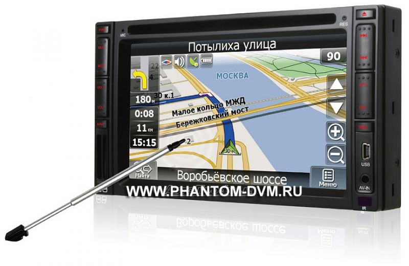 Phantom DV-6202 HD - Автомагнитолы. Интернет магазин: Sidex.ru