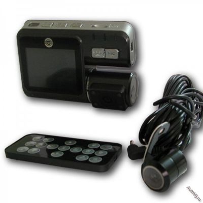 Автомобильный видеорегистратор Arena HD 900 GPS Mini BlackBox с HD TFT дисплеем, допольнительной задней камерой и пультом и дистанционного управления