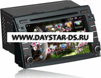 Штатное головное мультимедийное устройство DayStar DS-7075HD Android 2.3.4 inet для автомобиля Kia Sorento до 2012г + ТВ-антенна Calearo ANT 71 37 121 (122) или штатная камера заднего вида (универсальная)