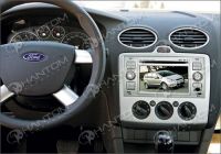 Штатное головное устройство Ford C-Max, Kuga 2008-2012, Transit, Focus (Black/Silver). Изображение 1