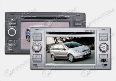 Штатное головное мультимедийное устройство (Интернет+Пробки) Ford C-Max, Kuga 2008-2012, Transit, Focus (Black/Silver)