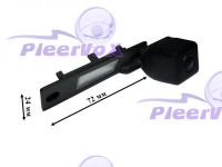 Pleervox PLV-CAM-VWG Цветная штатная камера заднего вида для автомобилей Volkswagen Passat B5, Passat B6, Jetta 06-10, Multivan, Passat CC, T5. Изображение 1