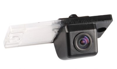 Камера заднего вида MyDean VCM-318C для установки в KIA Sportage 2010- (стекло) с линиями разметки