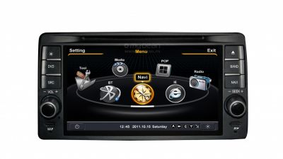 Штатное головное устройство MyDean 1212 для автомобилей Mazda CX-5 (2012-), Mazda 6 (2013-) + Карты навигации Navitel 5.x Пробки (Лицензия) + Штатная камера заднего вида + ТВ-антенна Calearo ANT внутренней установки 