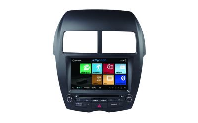 Штатное головное устройство MyDean 3026 для автомобилей Mitsubishi ASX (2010-2012) / Peugeot 4008 (2012-) / Citroen C4 Aircross (2012-) + Карты навигации Navitel (Лицензия) пробки/интернет + Wi-Fi адаптер + Камера заднего вида + 3G/GPRS модем