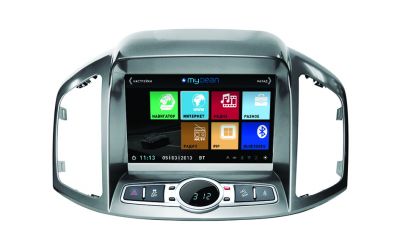 Штатное головное устройство MyDean 3109 для автомобилей Chevrolet Captiva (2012-) + Карты навигации Navitel (Лицензия) пробки/интернет + Wi-Fi адаптер + Камера заднего вида + 3G/GPRS модем