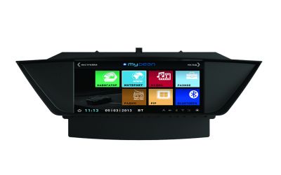 Штатное головное устройство MyDean 3219 для автомобилей BMW X1 (2009-) + Карты навигации Navitel (Лицензия) пробки/интернет + Wi-Fi адаптер + Камера заднего вида + 3G/GPRS модем