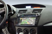 Штатное головное устройство MyDean 3034 для автомобилей Mazda 3 (2009-2013) + Карты навигации Navitel (Лицензия) пробки/интернет + Wi-Fi адаптер + Камера заднего вида + 3G/GPRS модем. Изображение 1