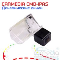 Citroen Berlingo, Citroen C4 Picasso Цветная штатная камера заднего вида с динамическими линиями (ночная съемка, линза-стекло) CARMEDIA CMD-IPAS-CIT06