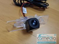 CarMedia CM-7295KB CCD-sensor Night Vision (ночная съёмка) с линиями разметки (Линза-Стекло широкоугольная) Цветная штатная камера заднего вида для автомобилей Subaru Legacy IV (c 2003г.в. по 2008г.в.) вместо плафона подсветки номера