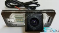 CarMedia CM-7541S-PRO CCD-sensor Night Vision (ночная съёмка) с линиями разметки (Линза-Стекло) Цветная штатная камера заднего вида для автомобилей BMW 3, 5, X1, X5, X6 в плафон подсветки номера